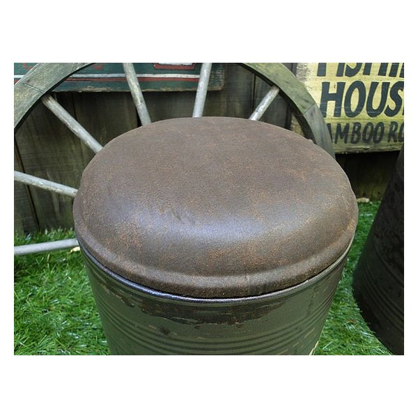 廃墟のドラム缶 フリーボックス 3個セット （カーキグリーン）の