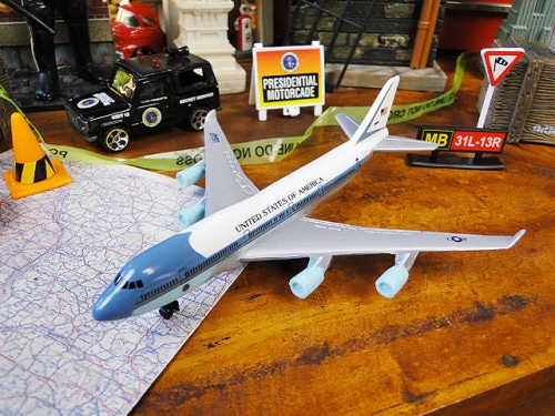 エアフォースワン　モデルプレーン|男の秘密基地作りに！ガレージング雑貨