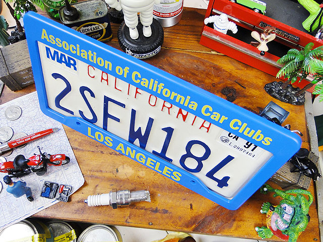 SEMI LOW'カルフォルニアライセンスプレートOld Used' SEMI LOW'カルフォルニアライセンスプレートOld Used' 楽天市場