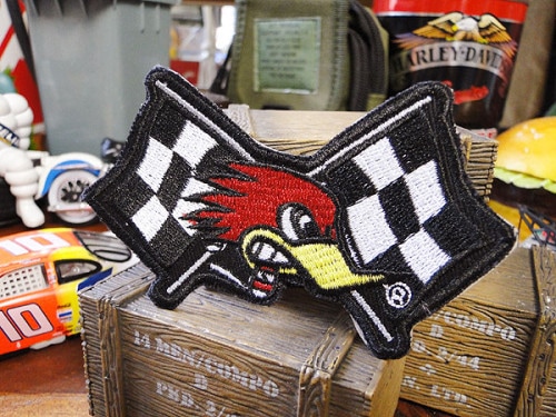 クレイスミス　レーシングワッペン　（クロスチェッカーフラッグ）|クレイスミス|ワッペン