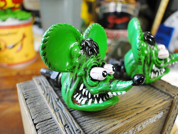 ラットフィンク ヘッドライセンスボルト2個セットグッズの通販・販売