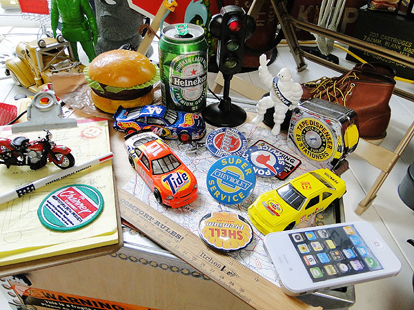 アメ車好きのためのモーター系缶バッジ （シボレー サービス