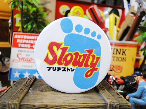 カンパニーカンバッジ　（ブリヂストン　スロー/Lサイズ）|ファッション小物|アパレル/バッグ/帽子/ファッション小物