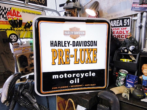 ハーレーダビッドソン　スクエアーパブライト|ハーレーダビッドソングッズ|男の秘密基地作りに！ガレージング雑貨