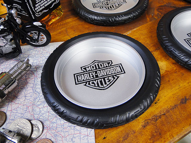 ハーレーダビッドソン タイヤコースター4個セットの通販・販売