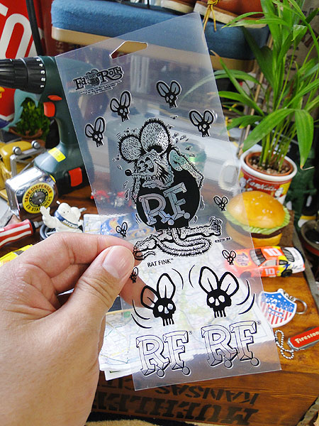 ラットフィンク 抜きデカール （ブラック）の通販・販売