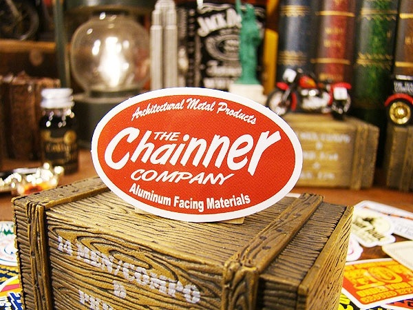 アメリカン アドバタイジング ステッカー Sサイズ （No.12/Chainner