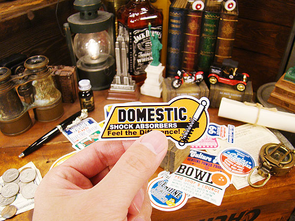 アメリカン アドバタイジング ステッカー Lサイズ （No.15/DOMESTIC