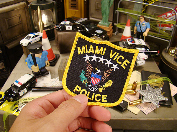 アメリカンポリス ワッペン （マイアミバイス） の通販・販売