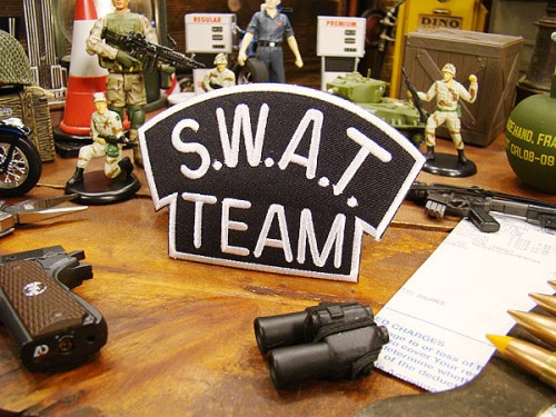 スワット　ミリタリーワッペン　（スワットチーム）|ポリス/特殊部隊/ファイヤーマン|ワッペン