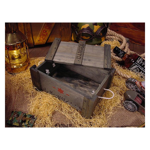 ぽ*た様 希少 米軍 ウッドボックス 67年製 希少 米軍 ウッド