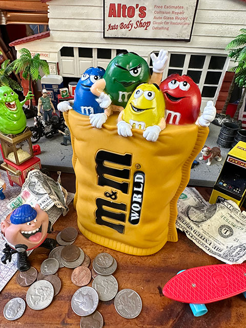 m&m's キャラクターコインバンクの通販・販売 | アメリカ雑貨のテーマ