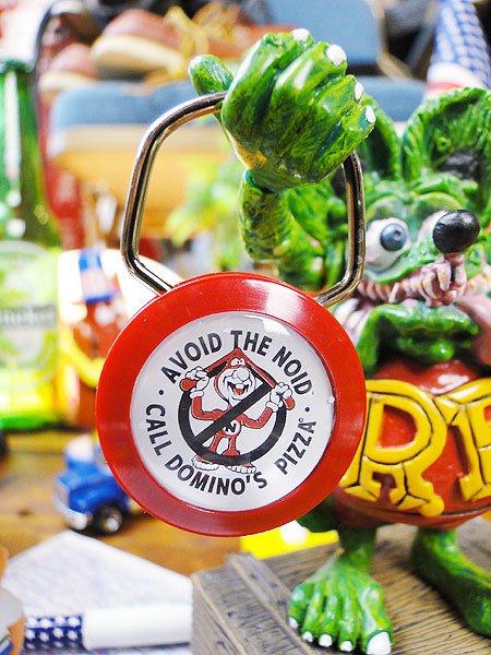 ドミノピザ ノイド ショーリングキーホルダー （レッド）の通販・販売