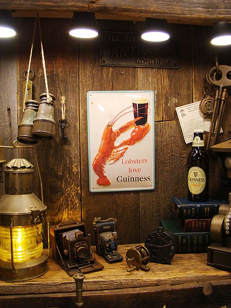 ギネスビール 3Dパブサイン （ロブスター）の通販・販売 | アメリカ