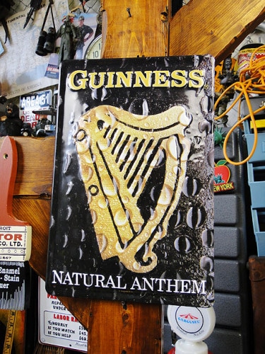 ギネスビール ブリキ看板 （トゥカン＆ダーツボード）の通販