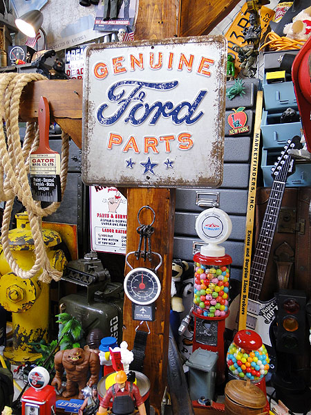 フォード ジェニュインパーツ ブリキ看板 （ヴィンテージ）の通販