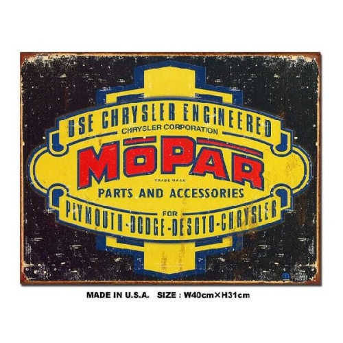 ボクらの原点そして永遠！ブリキ看板,世界の自動車,クライスラー