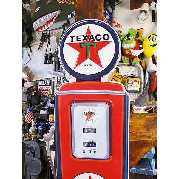 テキサコ ガスポンプ エンボス ティンサインの通販・販売 | アメリカ