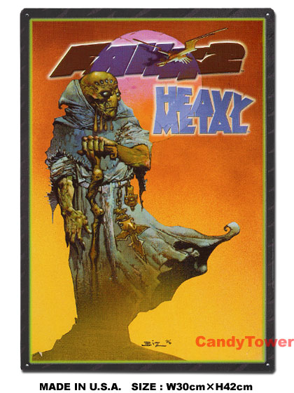 ヘヴィーメタル FAKK2 オーディン ブリキ看板の通販・販売 | アメリカ