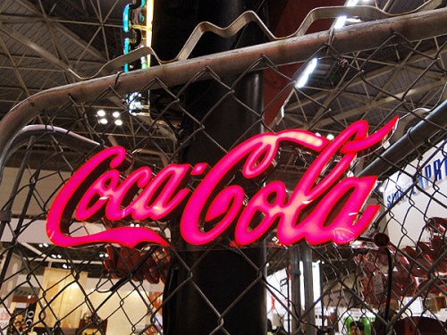 楽天市場】コカコーラ（Coca-Cola）ミニレタリングサイン LED
