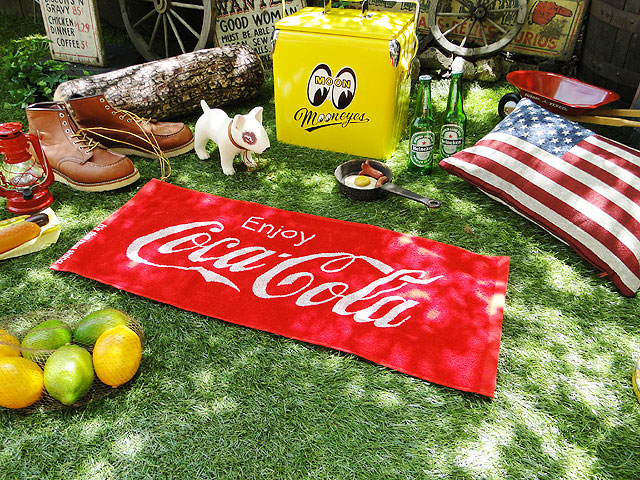 コカ・コーラブランド フェイスタオルの通販・販売 | アメリカ雑貨の