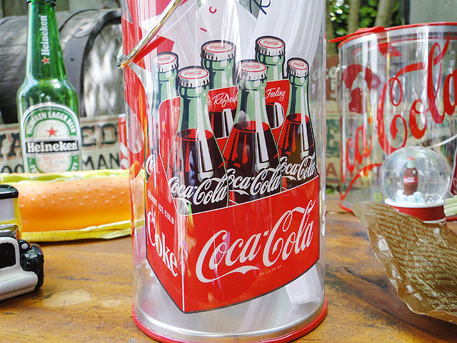 コカ・コーラブランド クリアストレージ小物入れ (カトラリーセット コカ・コーラブランド クリアストレージ小物入れ (カトラリーセット