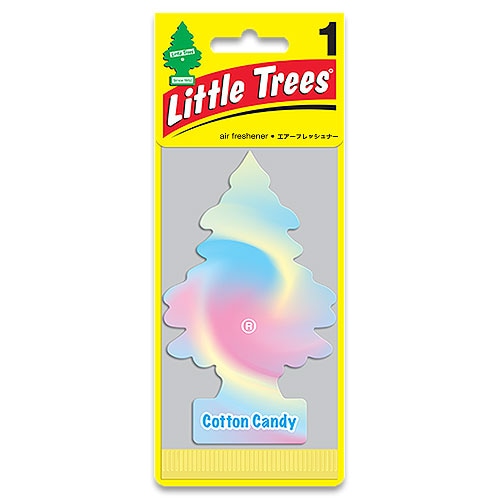 リトルツリー 両面パターントップツリー ★キャンディーティールカラー★ リトルツリー （コットンキャンディ） Little Trees MADE IN U.S.A.の