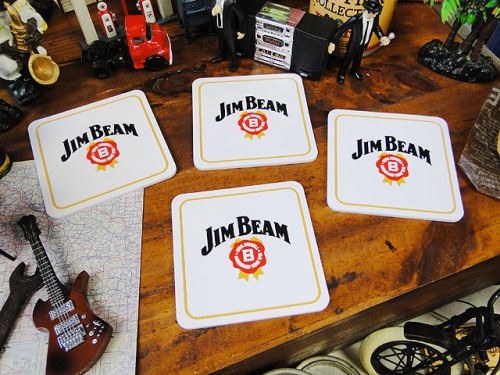 ジンビーム　パブコースター　（4枚セット）|パブグッズ/バーグッズ/お酒関連グッズ