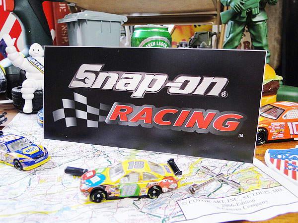 スナップオン ステッカー （スナップオンレーシング/ブラック）の通販