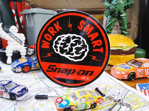 スナップオン　ステッカー　（ワークスマート）|ステッカー|男の秘密基地作りに！ガレージング雑貨