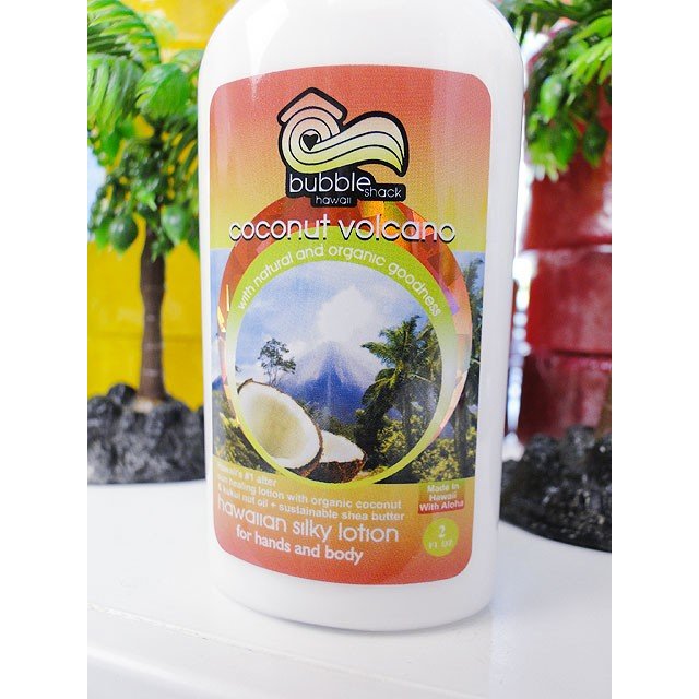 ハワイのセレブ達も愛用するオーガニックボディローション バブル