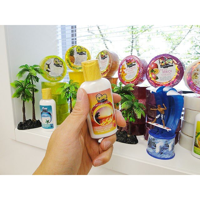 ハワイのセレブ達も愛用するオーガニックボディローション バブル