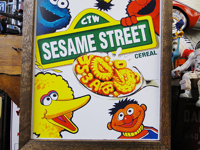 Blue Sesame Street カーミット ポスター セサミストリートポスター&プリントデザイン・印刷 │ Zazzle JP