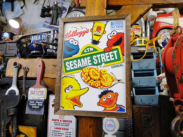 ポスターフレーム （セサミストリート/ストリートサイン