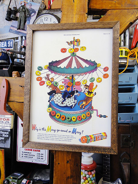 ポスターフレーム （ライフセーバー/メリーゴーランド） ポスター