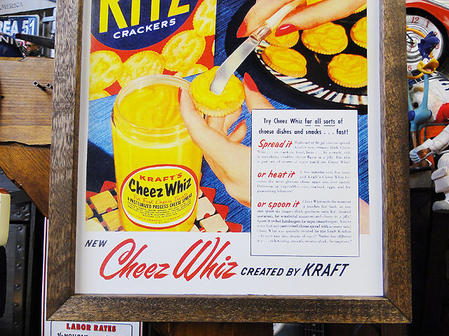 ポスターフレーム （リッツ/ジャムクラッカー） ポスター＆木製