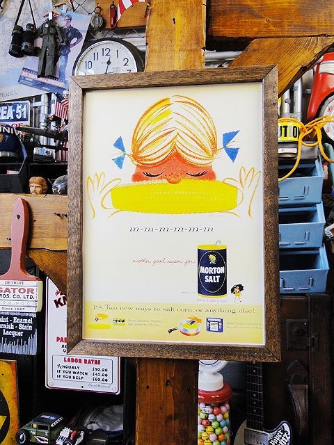 ポスターフレーム （モートンソルト） ポスター＆木製フレームのセット