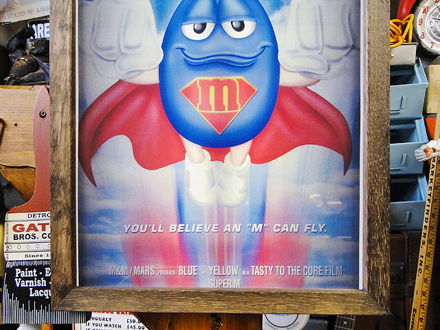 楽天市場】ポスターフレーム （m&m's/バンク） ポスター＆木製
