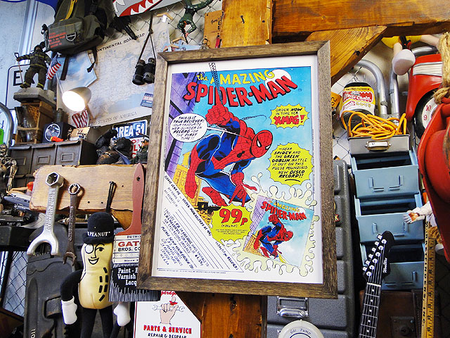 スパイダーバース　USオリジナルポスター　両面印刷　フレーム付き Amazon.co.jp: 映画ポスター スパイダーバース SPIDER VERSE