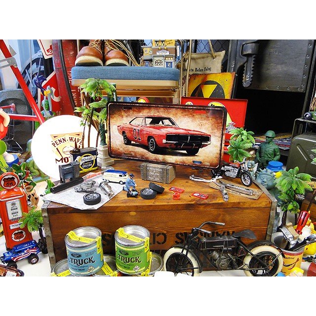 爆発デューク ライセンスプレート