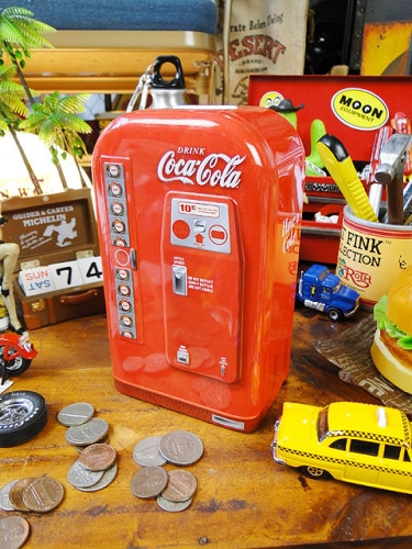 コカ・コーラブランド　ベンディングマシーン　ティンバンク　（Aタイプ）|インテリア雑貨|コカ・コーラグッズ
