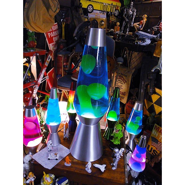 ★ラバランプ★USvintage★LAVA社製本物★希少★ ラバランプ アメリカン ラバライト ロケット LAVA LAMP 照明