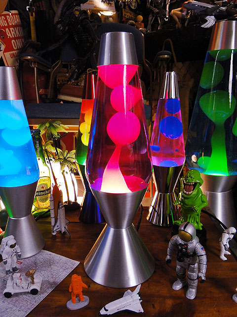 Lava Lamp社 ラバライト 正規品 ラバランプ Lサイズ （オレンジ 