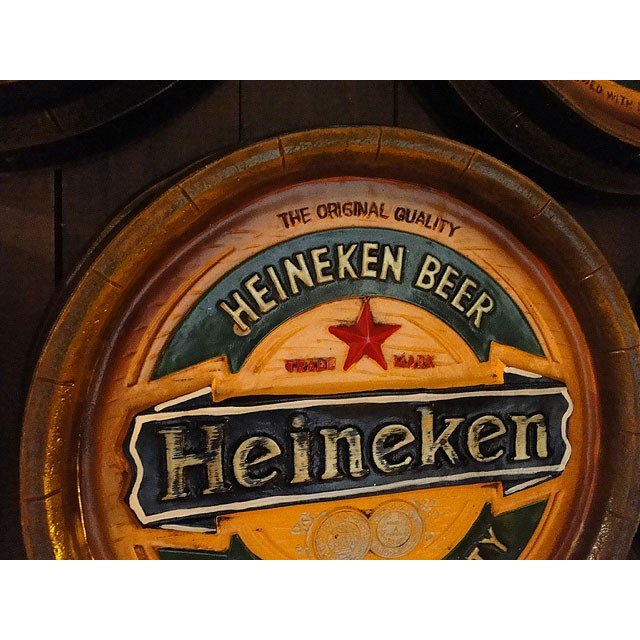 ハイネケン ビア樽型ウォールオブジェの通販・販売 | アメリカ