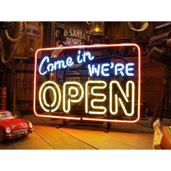 Come in WE'RE OPEN���ͥ����