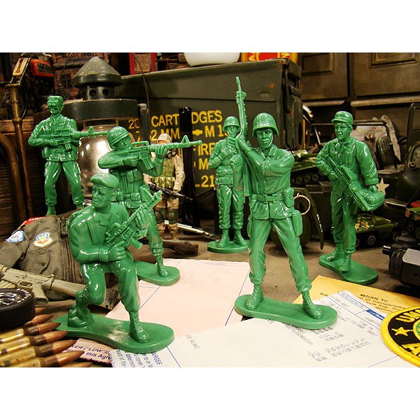 ジャンボソルジャー 8体セットの通販・販売 | アメリカ雑貨のテーマ