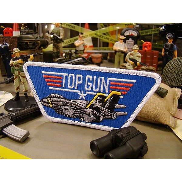 トップガンワッペン　実物 TOP GUN ワッペン トップガン patch マーヴェリック サークル