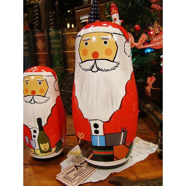 レア　サンタクロース　マトリョーシカ　28センチ サンタクリョーシカ ラブ マトリョーシカ | BRANDS,DETAIL | DETAIL
