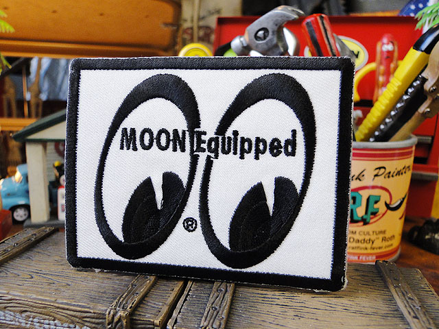 80s ディッキーズ ムーンイクイップド デッキジャケット ロゴ ワッペン 刺繍 ムーンイクイップド ヴィンテージワッペン の通販・販売