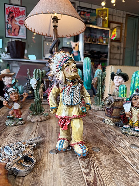 インディアン ウッドルックフィギュアの通販・販売 | アメリカ雑貨の